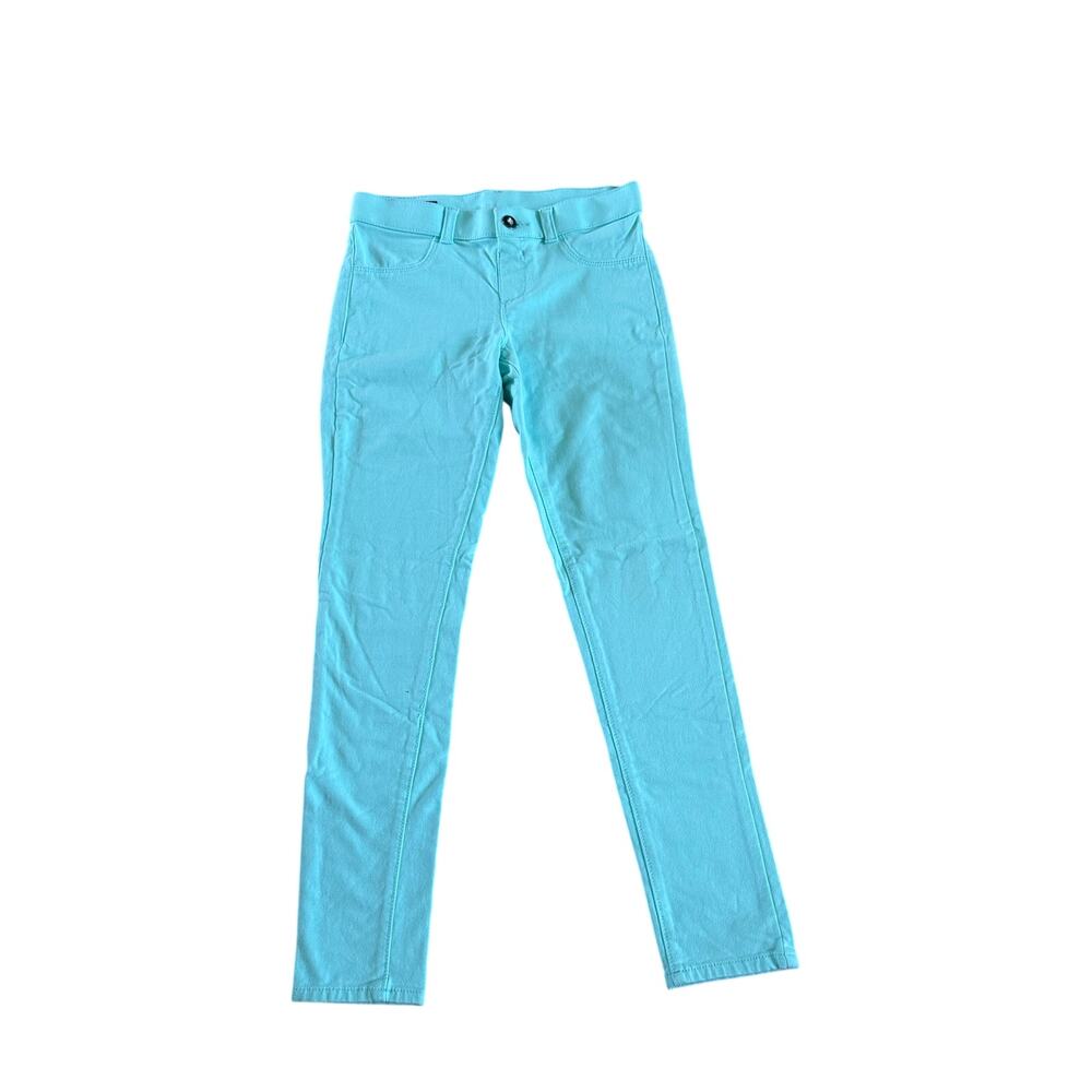 Girls 12 Arizona Jean Co. Super Stretch Pull On Jeggings Pants Light Blue